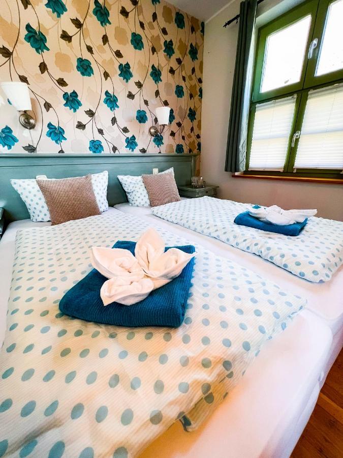 Kornmuehle Doppelzimmer Muehlenstein Mellenthin Bagian luar foto